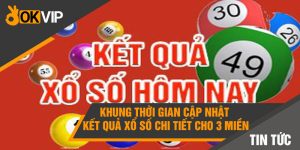 Khung thời gian cập nhật kết quả xổ số chi tiết cho 3 miền