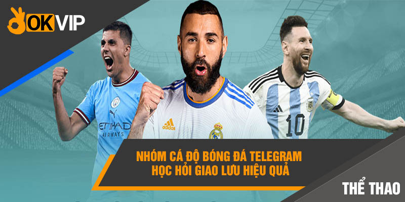 Nhóm Cá Độ Bóng Đá Telegram Okvip Uy Tín Số 1 Thị Trường 1 Nhóm cá độ bóng đá Telegram học hỏi giao lưu hiệu quả