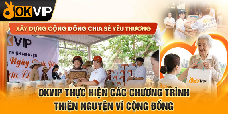 trang chủ OKVIP - 28/3 16 Những dịch vụ khác ở mảng thiện nguyện